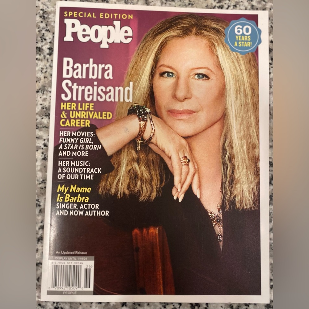 Barbara Streisand People Magazine Special Edition - Picture 9 of 9
